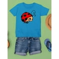 thumbnail image 3 of Smiling Ladybug T-Shirt Juniors -Image by Shutterstock,  x-Large, 3 of 4