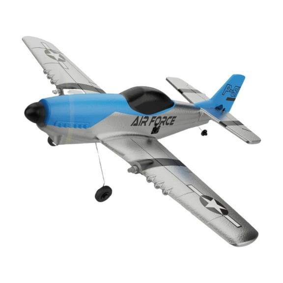 RC Avión de Control Remoto Canales Avión de Fija Juguetes de Espuma Fácil de Volar con Receptor 2.4G y Estructura Ligera EVA Adecuado para