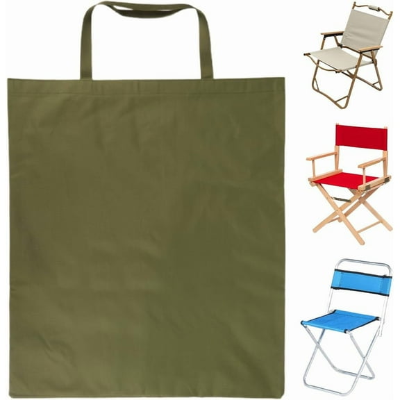 103 x 64.5cm Camping Folding Chair Carry Bag Green Portable Replacement Storage Bag Waterproof Oxford Fabric Protective Zero Gravity Chairs Bags for Travel Outdoor Lounge Chair DIYDIY