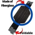 thumbnail image 4 of Machrus Upper Bounce Universal Trampoline Fiber Glass Rods To Replace Top Ring Of Net Enclosure For 15' Frame - 8 Pole Caps Included, 4 of 9