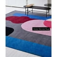 thumbnail image 3 of Geometric Gray-Blue Tufted Area Rug – Modern Elegance for Your Home, 3 of 3