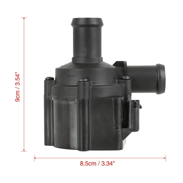Car Auxiliary Coolant Water Pump 06H121601N Engine Water Pumps Black