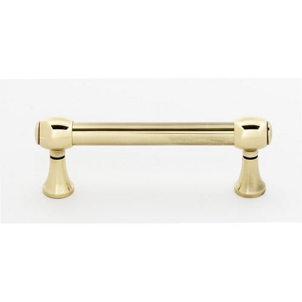 Alno A980-3-BRZ Royale 3" Center To Center Traditional Solid Brass Cabinet Handle / Drawer