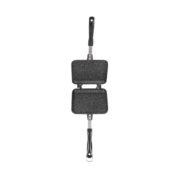Sartén para Sándwiches Octpeak Doble Cara para Desayuno Gofres Acampar Bistec Picnic Cocina