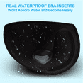 thumbnail image 4 of Nimiah Waterproof Bathing Suit Inserts - Swimsuit Push up Bra Pads 3 Pairs Removable Bikini Padding for Women, 4 of 7