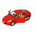 thumbnail image 1 of Nissan Fairlady 350Z, Red - Kinsmart 5061D - 1/34 scale Diecast Model Toy Car (Brand New, but NOT IN BOX), 1 of 2