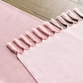 thumbnail image 5 of Ksopiavobs Blush Pink Tassel Table Runner, Linen Blend Rustic Farmhouse Style Kitchen Table Decoration Holiday Wedding Party Dinning Decor 13x90 Inch, 5 of 6