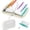 Light Gray, variant on 7 Pcs Visible Pill Pouch Bags,7 Colors Self Sealing Medicine Bags,Reusable Zippered Pill Pouch Set,Small Medicine Organizer for Travel,Plastic Pill Bags for Home Daily use