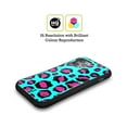 thumbnail image 2 of Head Case Designs Mad Prints Cyan Leopard Hybrid Case Compatible with Apple iPhone 15 Pro, 2 of 7
