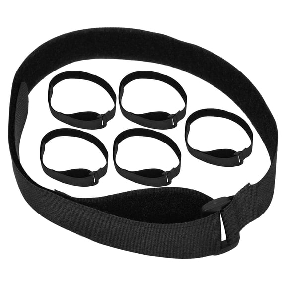 FENGGUIQU 6-Pack Adjustable Patio Umbrella Straps, Multi-Use Fixed Outdoor Carrying Straps, Portable and