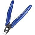 thumbnail image 1 of Precision Cutting Tools, Flush Cutters for Electronics, High Carbon Steel Jaw Ensures Durability, Lightweight Construction for Comfortable Use, 1 of 5