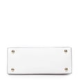 thumbnail image 6 of Pre-Owned Valentino White/Black Logo Shopping Tote Shoulder Bag Calfskin Leather, 6 of 8