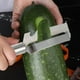 thumbnail image 4 of 2pcs Peeler Removers Mango Pit Removeds Hogar Fruit Peeler Tools (Plata), 4 of 7