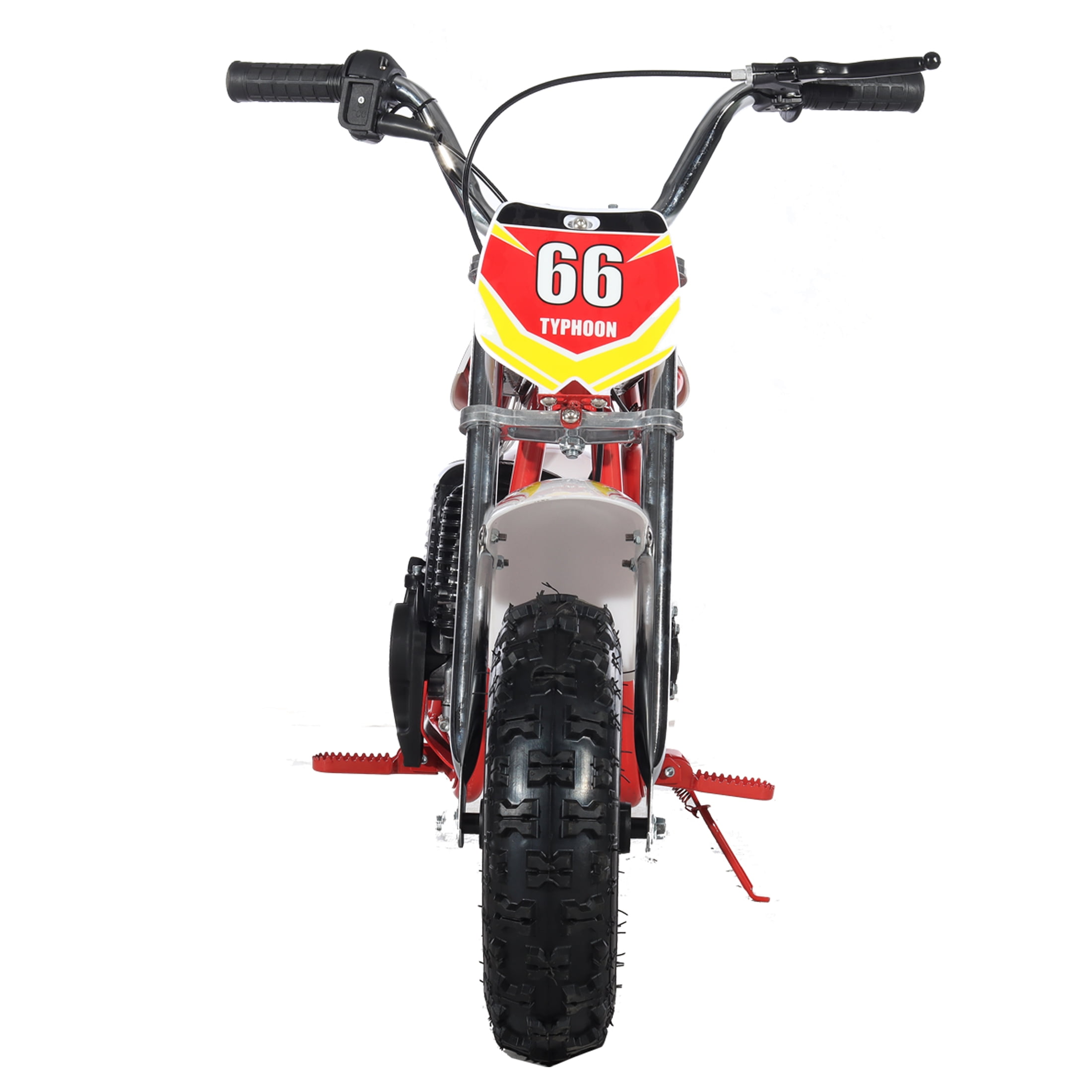 X-Pro Brand New Typhoon 40cc Gas Pit Dirt Bike, 4 Stroke Mini Motorcycle for Kids with Pull Start