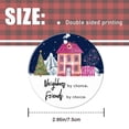 thumbnail image 3 of Neighbors by Chance Friends by Choice - Neighbor Christmas Ornament Gifts Xmas Keepsake Heart-shaped Ceramic Christmas Tree Ornament Decoration, 3 of 6