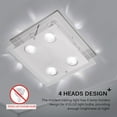thumbnail image 4 of Modern Ceiling Light 4-Head Pendant Light For Living Room Kitchen Bedroom, 4 of 9