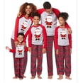 thumbnail image 5 of Noël Noël Enfants Adultes Famille Correspondant Pyjamas Pyjamas Costumes Vêtements, 5 of 5