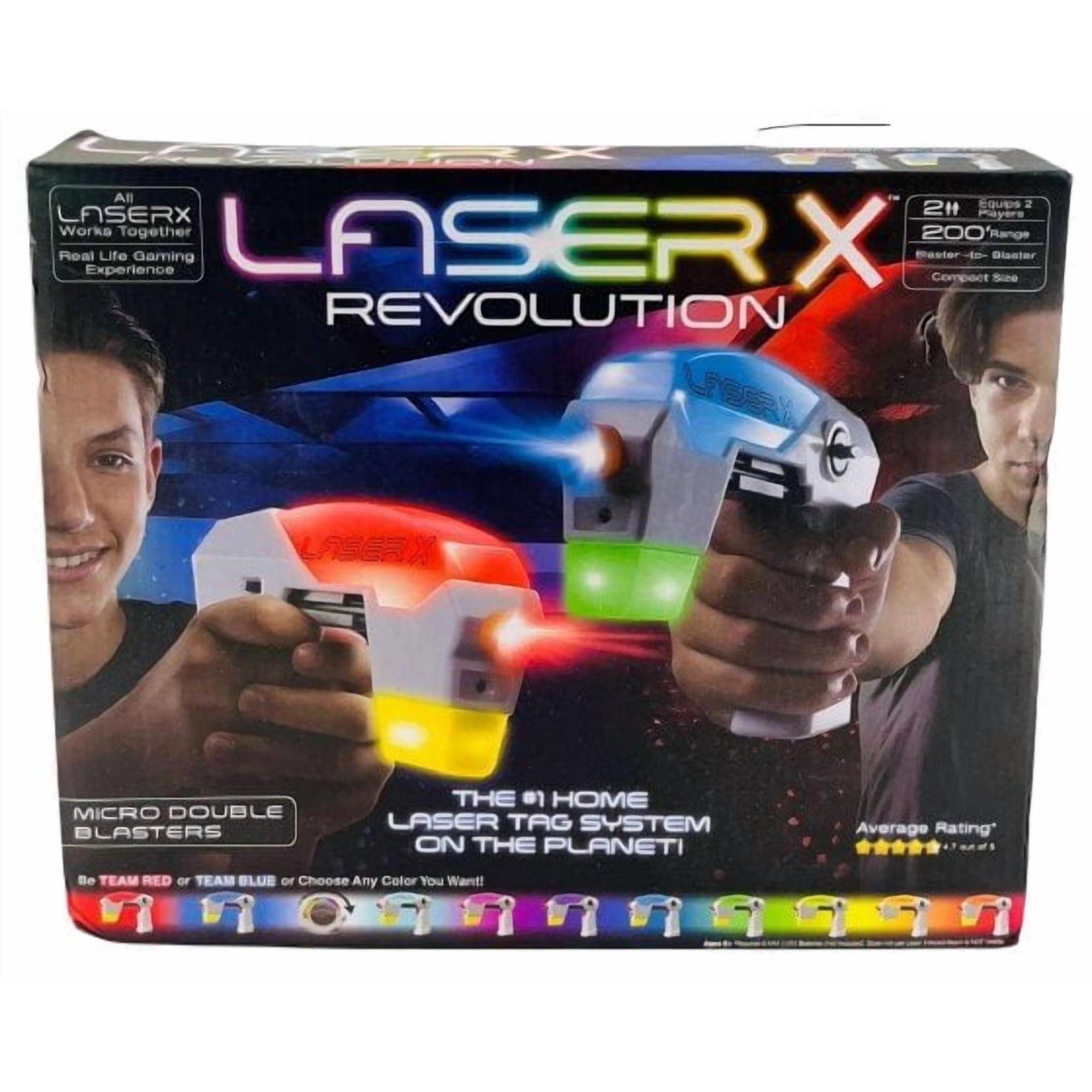 Laser X Revolution 2 Player Long Range Laser Tag Gaming Blaster