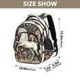 thumbnail image 3 of ALAZA Unicorn and Mushroom School Backpack Elementary Bag Bookbag Travel Rucksack, 3 of 6
