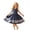 Dark Blue, variant on Girls Sleeveless Tank Dress,Cute Summer Outfits for Girls