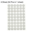 thumbnail image 3 of Uxcell 4 Sheets/216Pcs Screw Hole Stickers, 21mm Textured Grey Self-Adhesive Screw Cover Sticker, 3 of 6