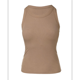 thumbnail image 1 of Camisetas Sin Mangas con Sujetador Incorporado, Camisetas Deportivas Sin Mangas para Mujer, Camisetas Sin Mangas Acanaladas para Hacer Ejercicio, Camisetas para Correr Caqui M, 1 of 10