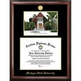 thumbnail image 3 of University of Massachusetts 8.5" x 11" Gold Embossed Diploma Frame with Campus Images Lithograph, 3 of 4