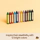 thumbnail image 5 of Crayons Honeysticks Super Jumbo, cera de abejas 100% pura, paquete de 12, 5 of 7