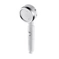 thumbnail image 2 of PPgejGEK High Pressure Shower Head with 3 Modes Water Saving Nozzle Handheld Spray 360 Swivel Design for Bathroom Spa Experience Easy Install ABS Material 10.24x3.35in, 2 of 9