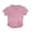Pink, variant on BXSRUTA Toddler & Big Girls Summer Tops Sleeveless Short Sleeve T-Shirts Soft Casual Kids Tees 1 Pack Multiple Sizes