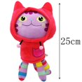 thumbnail image 1 of New Gabby Dollhouse Plush Toy Mercat Cartoon Stuffed Animals Smiling Cat Car Cat Hug Gaby Girl Dolls Kids Birthday Gifts CRIMSON, 1 of 5