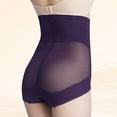thumbnail image 3 of SWSMCLT Shapewear for Women Tummy Control Waist Girdles Extra Firm Compression Hip Enhancer Shaper Shorts Seamless Mesh High Waist Trainer Butt Lifting Underwear Butt Lifter Panties Violet 8-10, 3 of 3