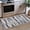 Grey Navy Blue Black Cream Tan-style-04, variant on Modern Abstract Entryway Rug Indoor 2x3 Washable Rug Non-Slip Soft Small Area Rug Navy Blue Kitchen Mats Thin Print Faux Wool Floor Carpet Throw Rugs for Entrance Bedroom