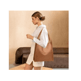thumbnail image 4 of Bolso Para Mujer De Cuero Bolsa Tote Dama Bandolera Hombro Xtellar cafe, 4 of 4