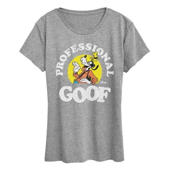 Disney - Professional Goof Women's Short Sleeve Graphic T-Shirt