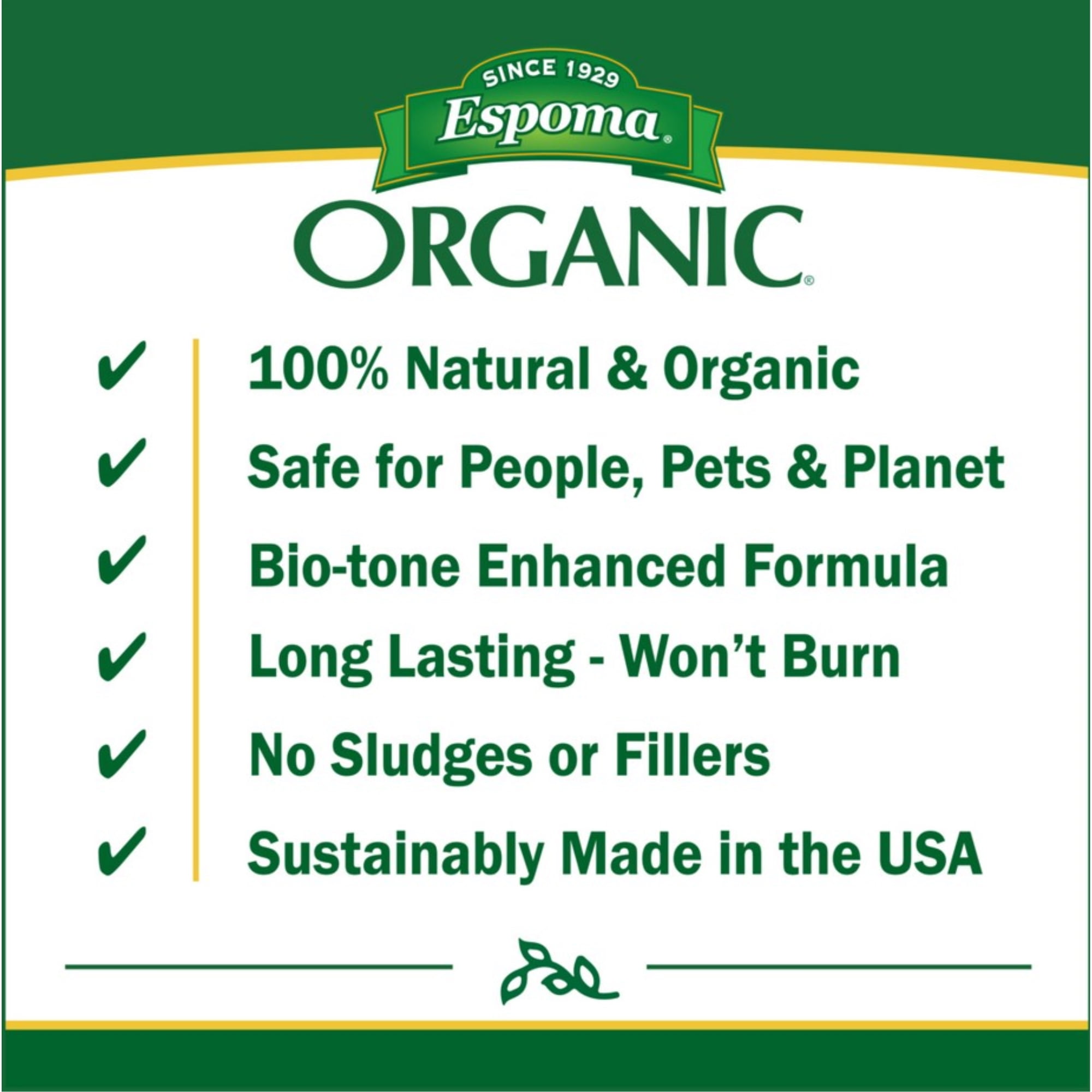 Espoma Organic Rose-tone 4-3-2 Organic Plant Food for Roses and Flowering Plants, Promotes Growth and Blooms, 4lb (Pack of 5)