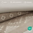 thumbnail image 3 of 5-Piece King Comforter 5pcs Set,Taupe, 3 of 21