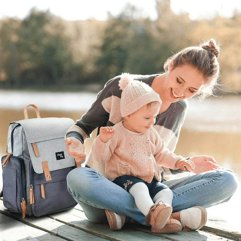 iPack Infant Unisex Carry All Backpack, Gray, 13