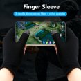 thumbnail image 4 of 1 par de guantes de jugador a prueba de sudor, cubierta para la yema del dedo, guantes para el pulgar para juego móvil PUBG, 4 of 8