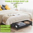 thumbnail image 4 of Caja De Almacenamiento Para Zapatos Debajo De La Cama Modelo Negro, 4 of 4