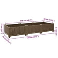 thumbnail image 4 of vidaXL Raised Bed 120x40x23 cm Polypropylene, 4 of 5