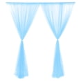 thumbnail image 3 of Cortinas de malla, pantalla para ventana de fiesta de bodas, arco de boda, telón de fondo, cortina elegante y estética, 3 of 12