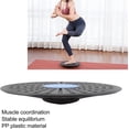 thumbnail image 4 of HUGFEGWE Balance Board Trainer, 360° Rotation and 12°‑20° Tilt Plastic Wobble Balance Board for Core Stability, No-Skid Balance Disc for Physical Therapy, Standing Desk, Home, Gym, UA824-16725, 4 of 9