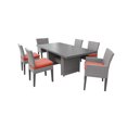 thumbnail image 2 of Florence Patio Rectangulaire Table à Manger 4 Fauteuils Sans Bras 2 Fauteuils, 2 of 2