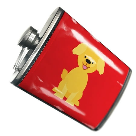 

NEONBLOND Flask Cute Animals for Kids Golden Dog