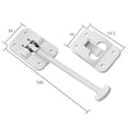 thumbnail image 2 of RV Door Windproof Buckle, RV Door Windproof Buckle T-type Trailer Door Bracket, 2 of 6