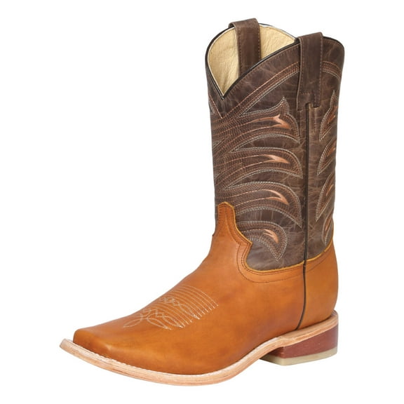 Men's Genuine Leather Classic Western Rodeo Cowboy Boots 'El General' 42991