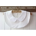 thumbnail image 3 of Zhengup Fake Collar Detachable Dickey Collar Blouse Half Shirts Peter Pan Doll Collar Faux False Collar for Women Girls, 3 of 6