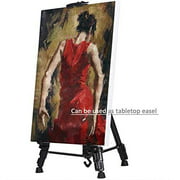 MEEDEN 2-Pack Studio Aluminum Metal Tripod Travel Easel with Bag, Table-Top/Floor Dual-Purpose, Perfect for Painters Students, Landscape Artists, Hold Canvas Art up to 32" - image 2 de 6