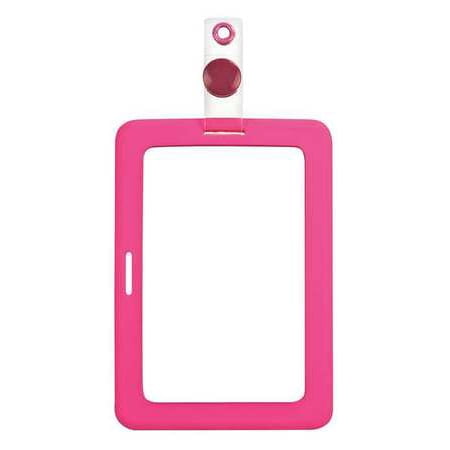 myid rubberized pink id